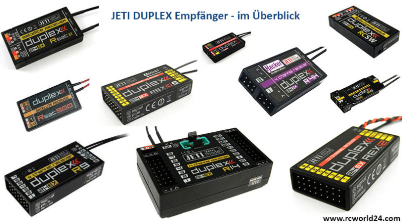 Unterschiede-Jeti-Duplex-Empfänger