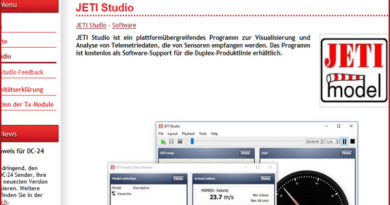 JETI Studio Software