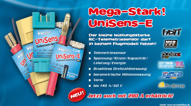 UniSens-E von SM-Modellbau